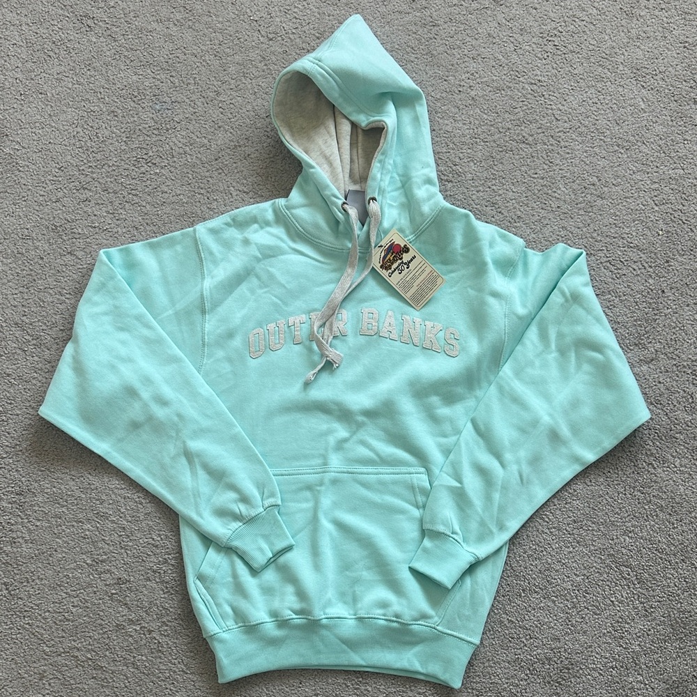 Outer Banks Women's Mint Green Hooded Sweatshirt